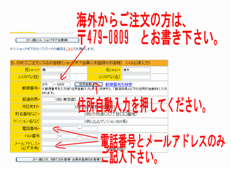 海外からの注文の仕方2